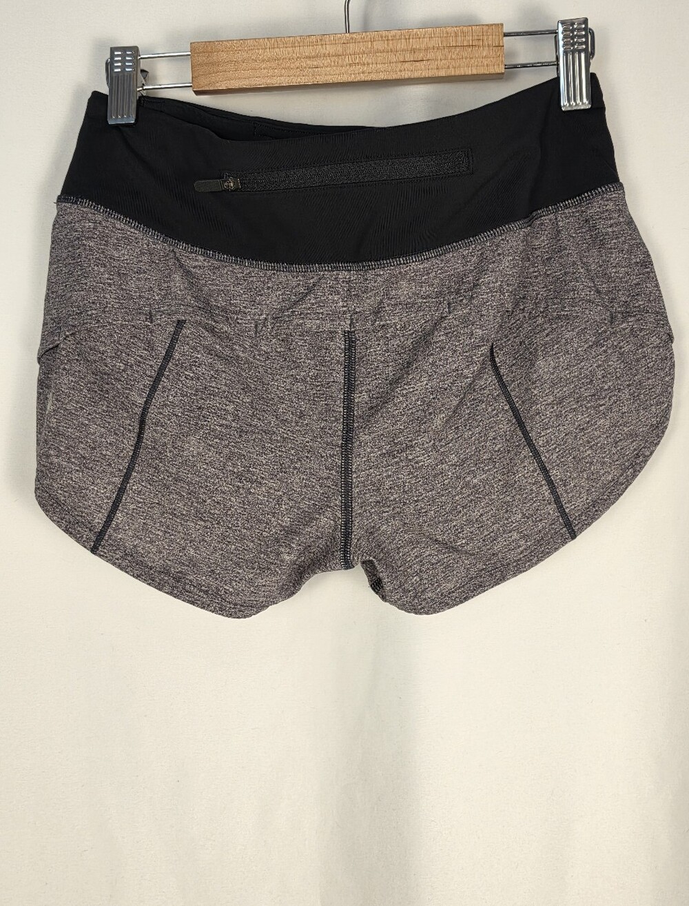 Lululemon Speed Up Low Rise Short 2.5" Heather Lux Multi Black Size 2